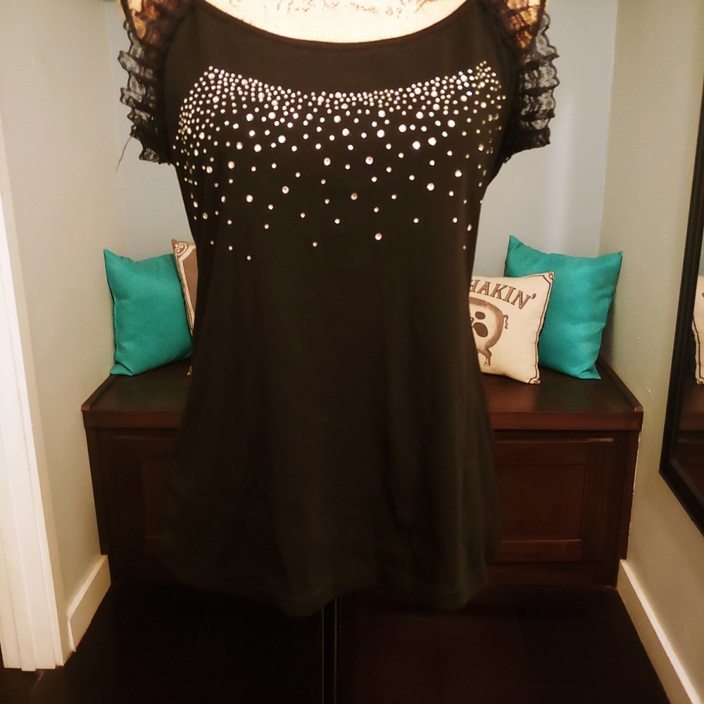Lace tank top